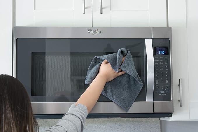 Microfiber Cleaning Cloths, Attract Dust Like a Magnet, Use Wet or Dry - Image 2