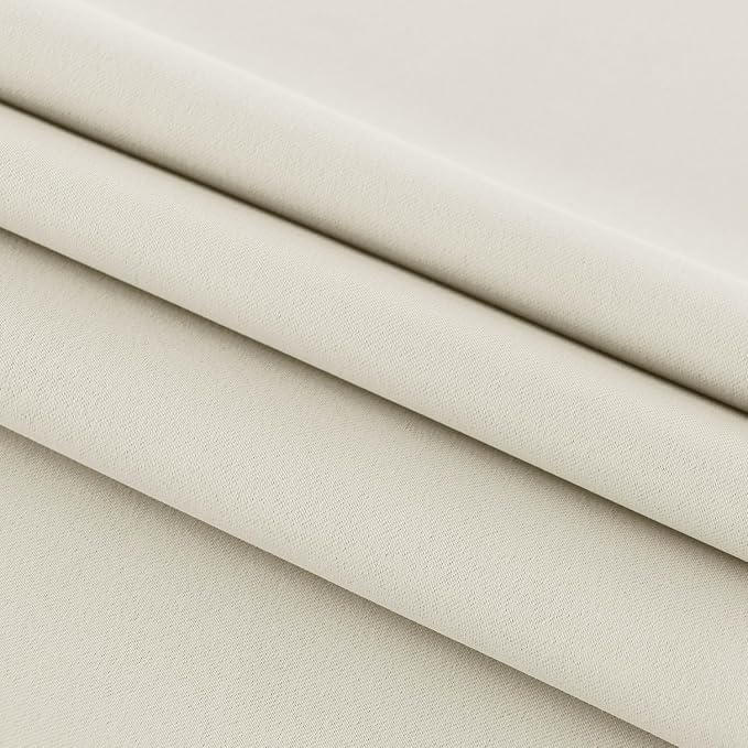 DWCN French Door Curtains – Rod Pocket Thermal Blackout Curtain - Image 6