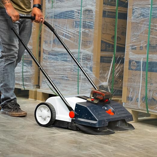 22" Battery Powered Push Sweeper - Image 3