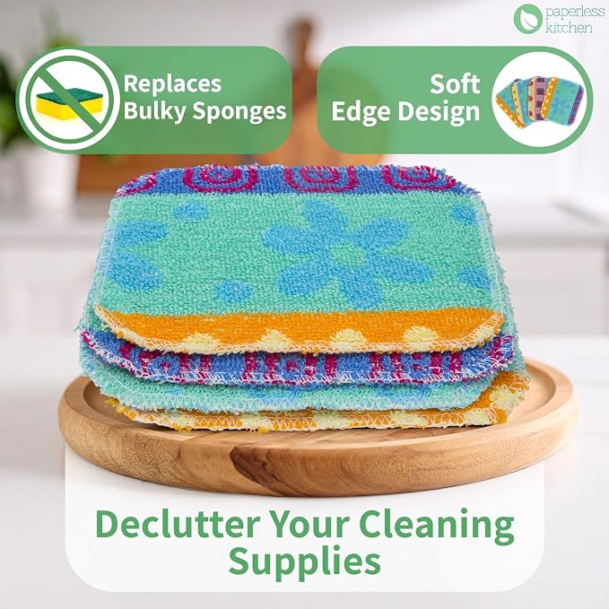 Kitchen Dish Scrubbers | Soft Scrub - Image 4