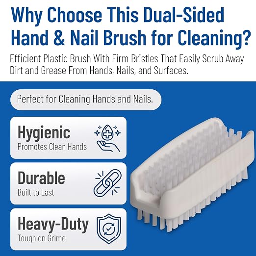 SPARTA 3623900 Plastic Hand Brush, Nail Brush - Image 3