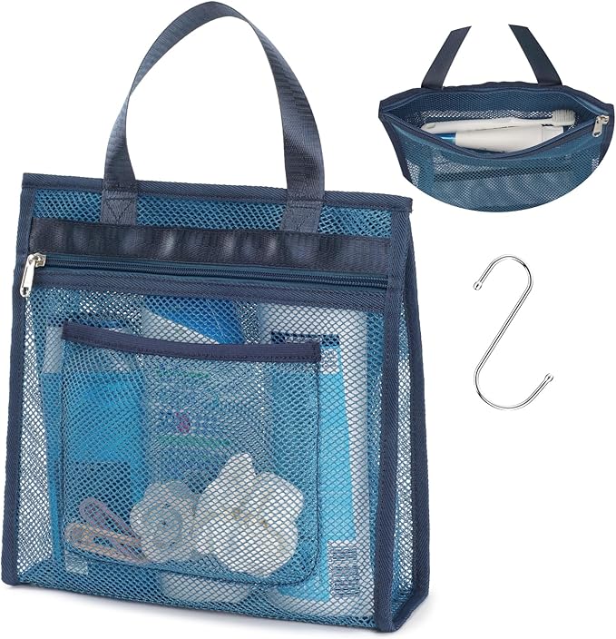 F-color Mesh Shower Caddy Portable Hanging by F-color
