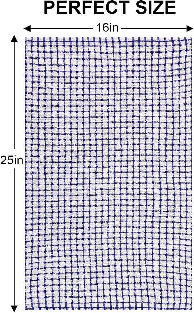 Kitinjoy Cotton 12 Pack Terry Kitchen Towels, 16 x 25 Inches Super Soft and - Image 6