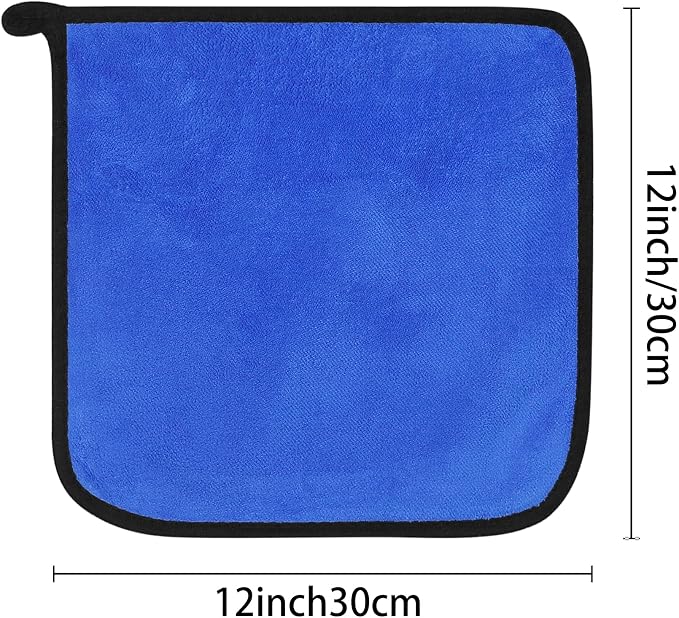 uxcell Car Cleaning Cloths, 8 Pack Soft Premium Microfiber Towels - Image 3