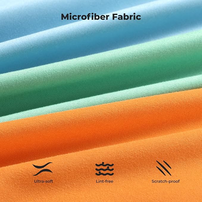 K&F CONCEPT 6 Pack Lens Cleaning Cloth | Microfiber Cleaning Cloth | Glasses - Image 3