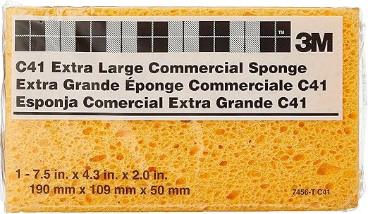3M Extra Large Commercial Sponge – Durable, Highly Absorbent Cleaning Sponge by Scotch-Brite
