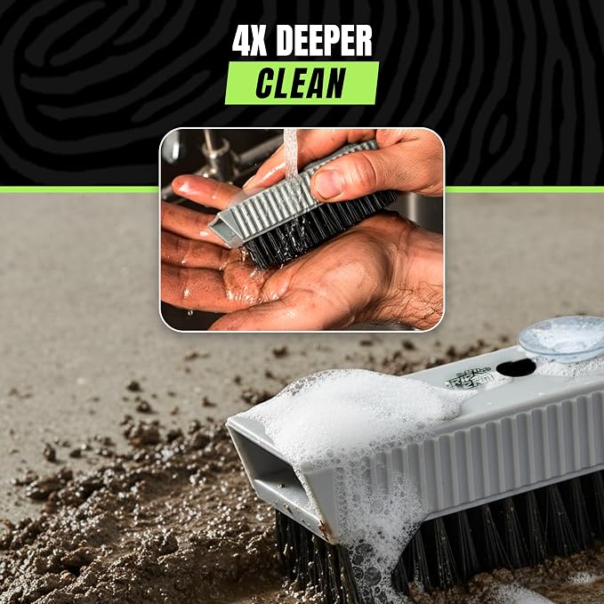Grip Clean Nail Brush for Cleaning Fingernails – Heavy Duty Nail Brush - Image 3