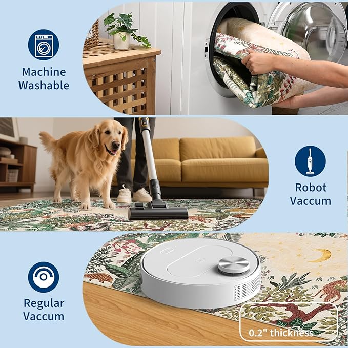 GarveeHome 3x5 Washable Area Rug - Image 6