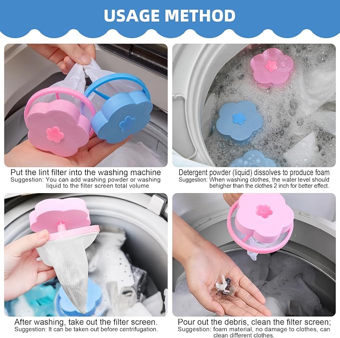Pet Hair Remover for Laundry, Lint Catcher for Laundry, Washing Machine - Image 5