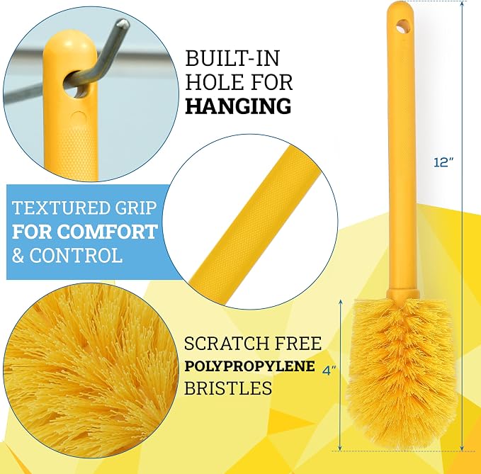 KLEEN HANDLER Goblet Cleaning Brush | Bottle Brush - Image 4