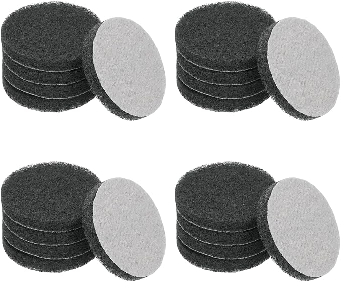 Power Scrub Pads, Scrubbing Pads 800 Grits Scouring Discs by YELARXI