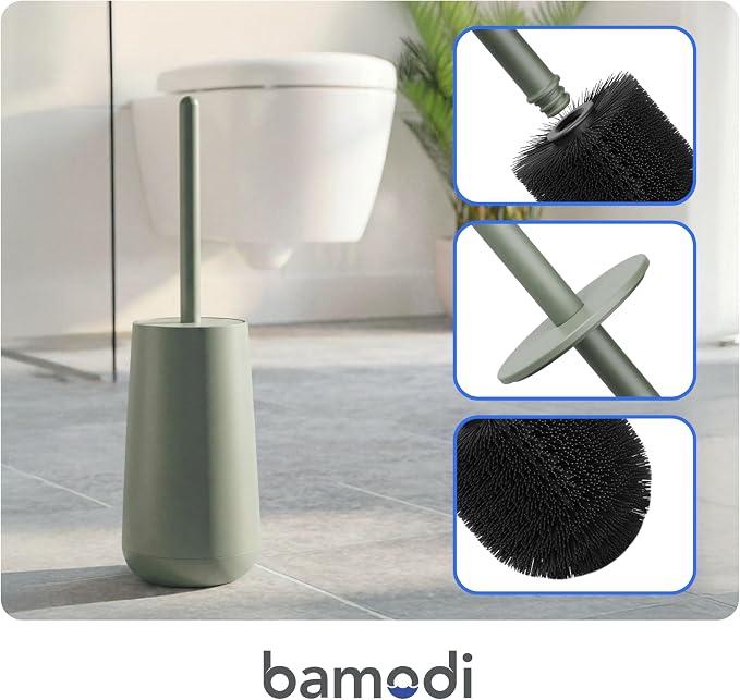 Bamodi Toilet Brush and Holder Set - Image 5