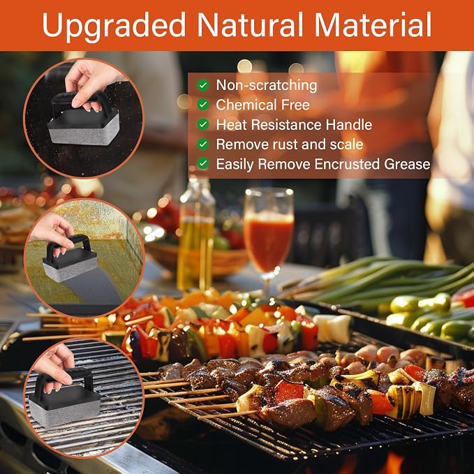 10 Pieces Griddle Cleaning Kit for Blackstone & More - Image 5