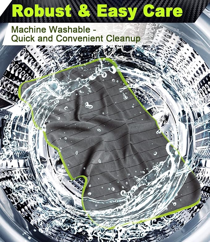 Airlab Magic Cleaning Cloth Window Glass Cleaner Carbon Microfiber Towels - Image 8