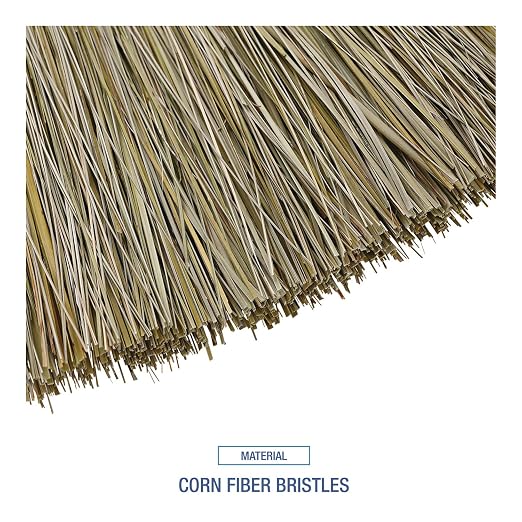 Boardwalk Corn/Fiber Brooms, Corn/Yucca Bristles, 53.5" Overall Length - Image 5
