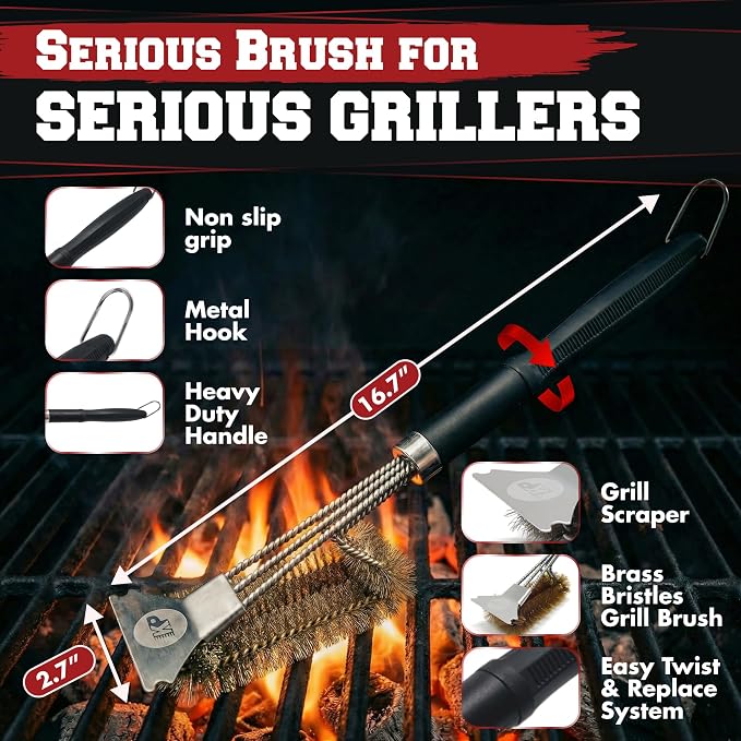 KITCHEN PERFECTION Brass GrillSaver - Image 7