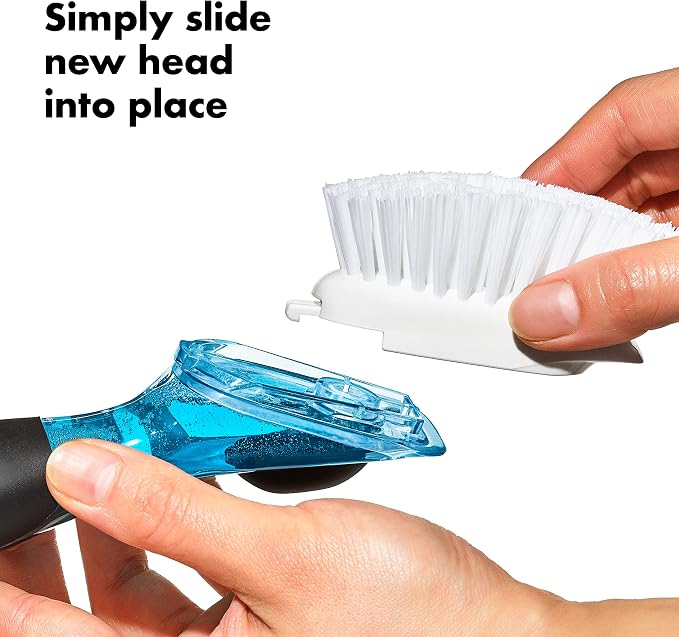 OXO New Good Grips Soap Dispensing Dish Brush Refill​s - Image 5