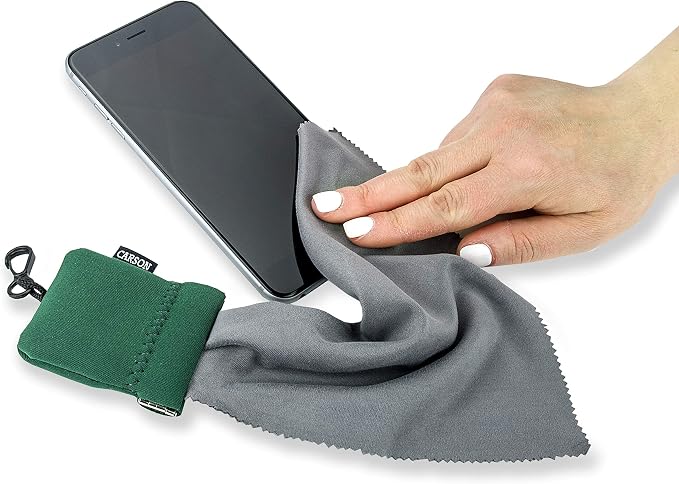 Carson Stuff-It Pro Microfiber Lens Cloth Cleaning System - Image 4