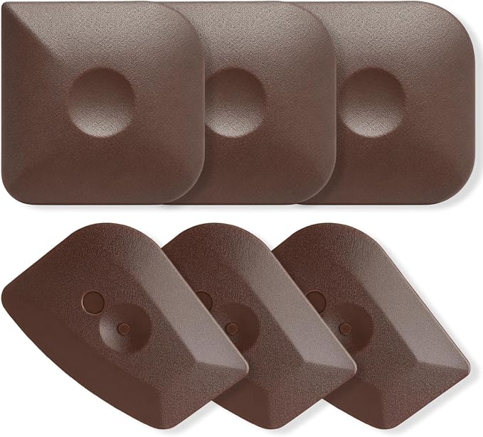 Pan Scraper 6-Pack, Plastic Cleaning Tool by Unknown