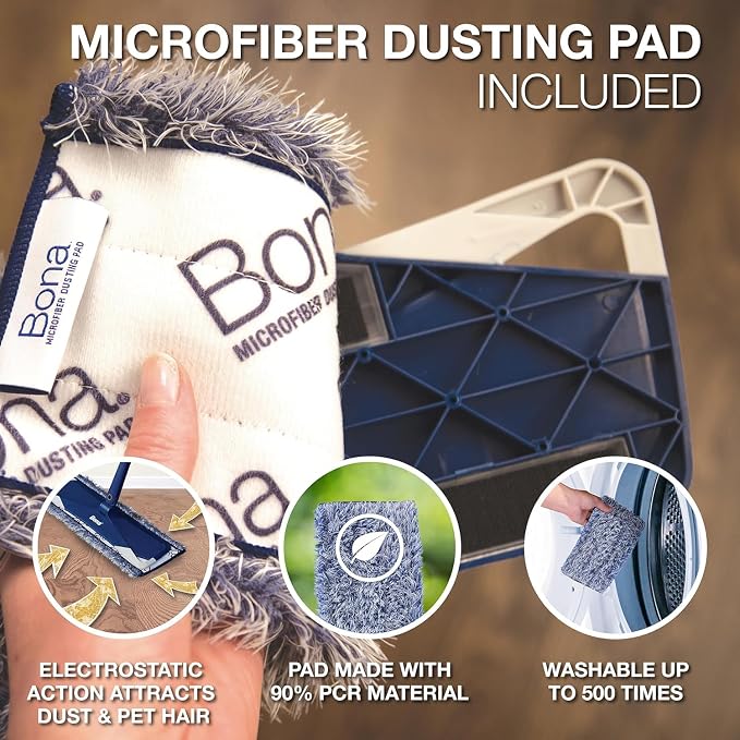 Bona Microfiber Pad 3-Pack includes Dusting, and Deep Cleaning Pad, - Image 4
