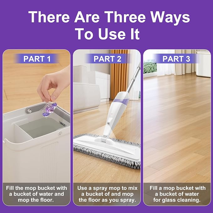 JOYMOOP Floor Cleaner for Mopping, Hardwood Floor Cleaner, Works Perfectly - Image 5