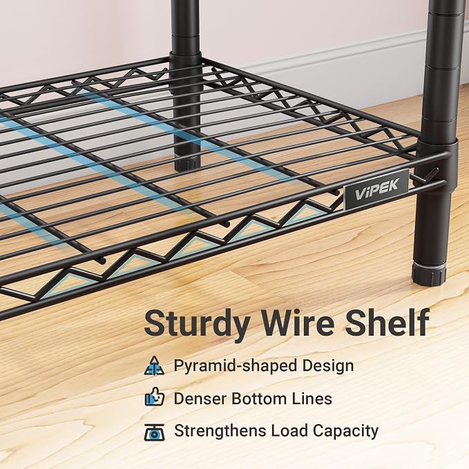 VIPEK V5C Covered Clothes Rack Heavy Duty Portable Closet Wardrobe, - Image 5
