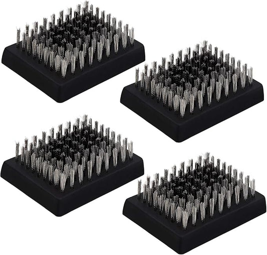 4PCS Grill Brush Replacement Heads, Wire Bristle Free Grill Cleaning Brush by HaSteeL