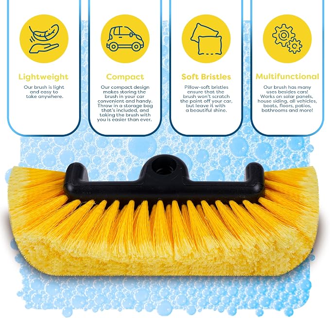 SCRUBIT 12" Car Wash Brush - Image 6