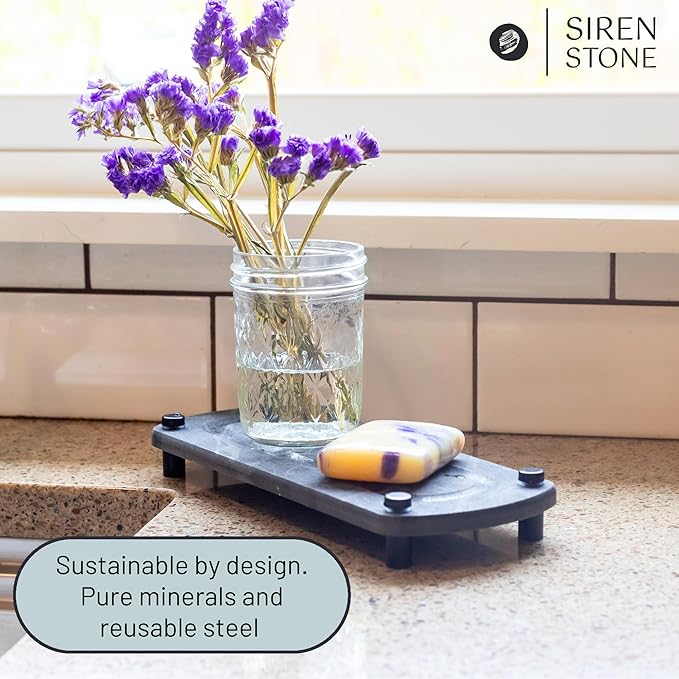 Premium Sink Caddy – Water-Absorbing Diatomaceous Earth Tray - Image 3