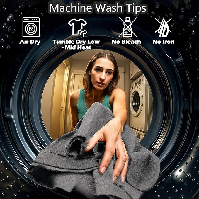 XANGNIER Thickened Magic Cleaning Cloth, Reusable Microfiber Cleaning Rag - Image 9