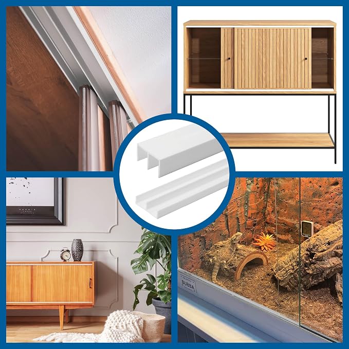 1/4" Panel Sliding Door Track - Image 7