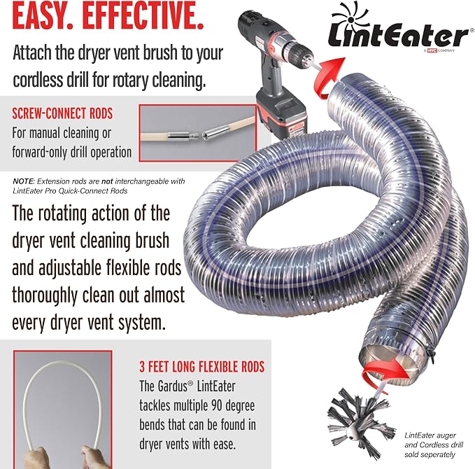 Dryer Cleaning Kit Extension Rods - Image 3