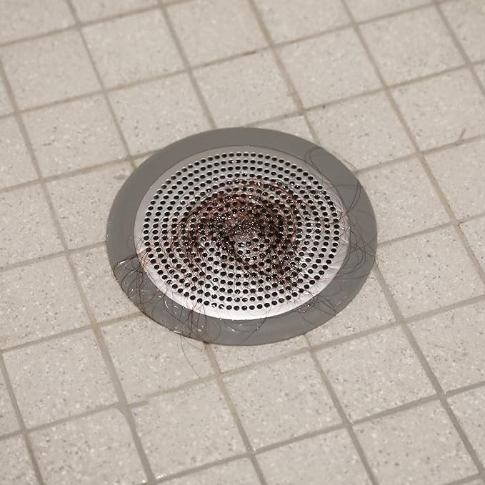 Danco 10895 Shower Drain Strainer, 5-3/4 inch, Brushed Nickel - Image 6