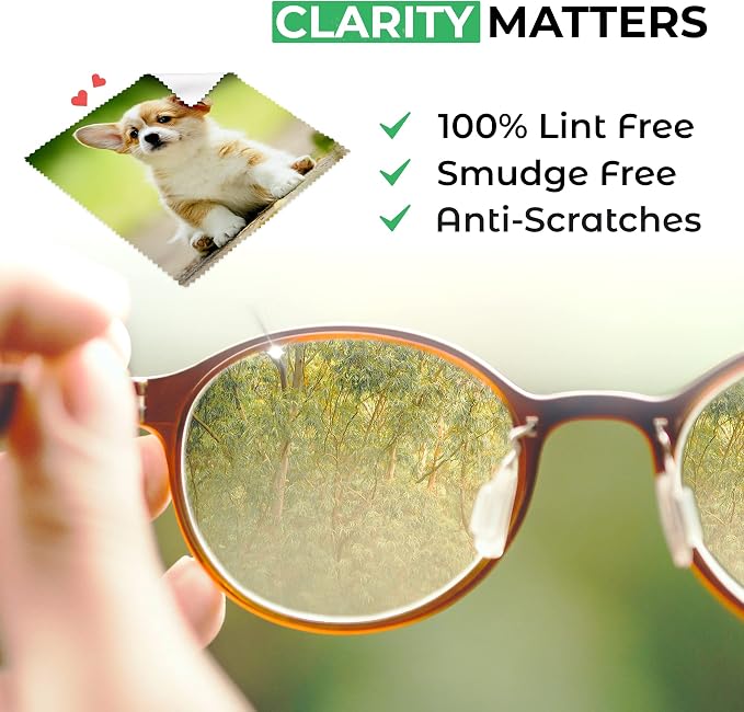 Microfiber Cleaning Cloth for Glasses - Image 5