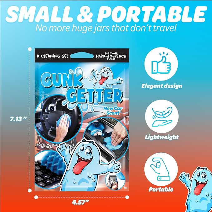 Cleaning Gel for Those Hard to Reach Places, Automotive Cup Holder Electronic - Image 7