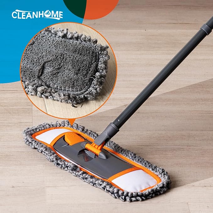 Mops for Floor Cleaning with 3 Different Washable Pads and Extendable 55” Long - Image 5