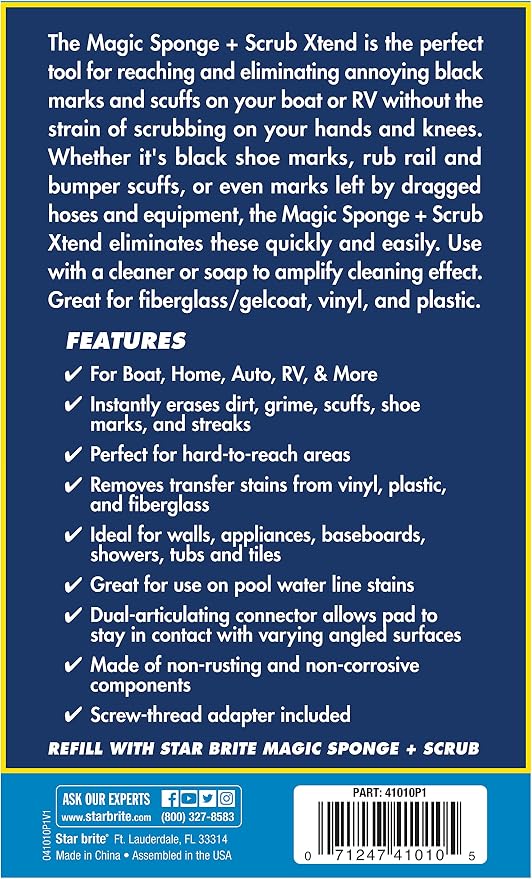 STAR BRITE Ultimate Magic Sponge + Scrub XTEND - Image 2