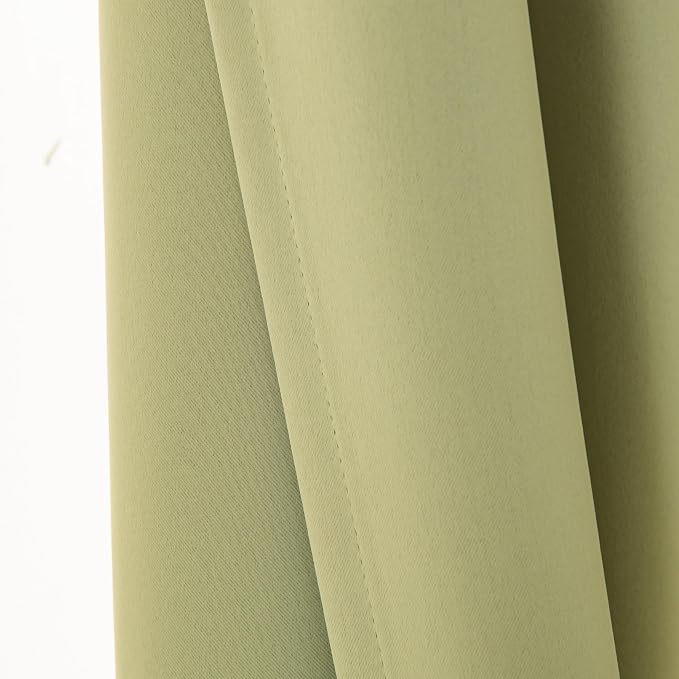 Pickluc Cafe Curtain 24 Inches Length, Rod Pocket Kitchen Curtain, Short - Image 3