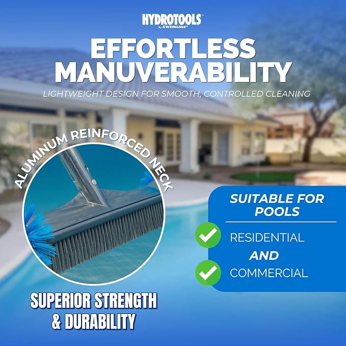 SWIMLINE HYDROTOOLS Pool Brush Head - Image 5