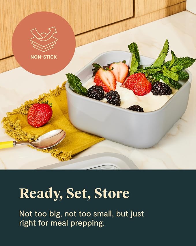 Caraway 2pc Glass Food Storage Set - Image 5