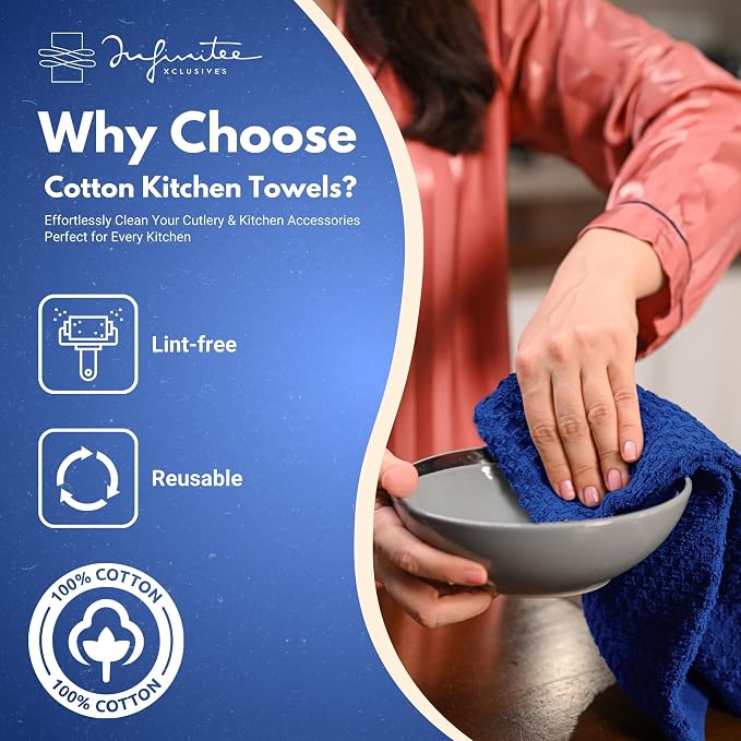 Infinitee Xclusives Premium Kitchen Towels - Image 2