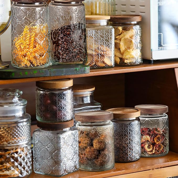 24 OZ/6 PCS Glass Storage Jar - Image 7