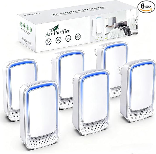 Plug In Air Ionizer Purifier for Home, Negative Ion Generator, Quiet Air by JOSTART
