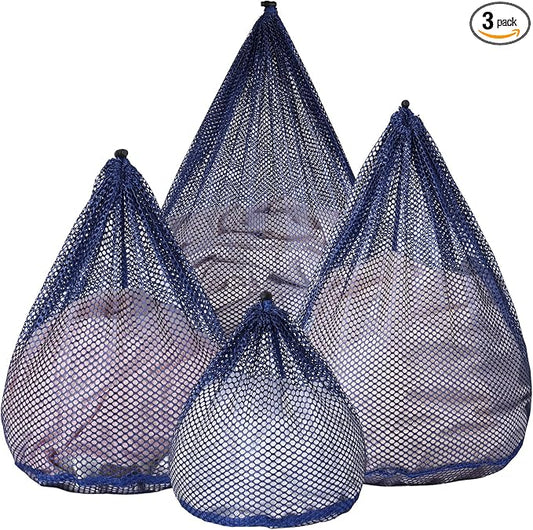 4Pcs Mesh Laundry Bags Washing Machine Mesh Wash Bags by OKAKA