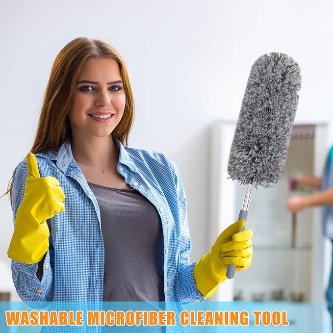 Tanlade 12 Pcs Microfiber Feather Duster - Image 4