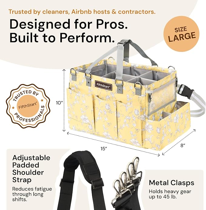 FifthStart Multi-Purpose Cleaning Caddy - Image 2