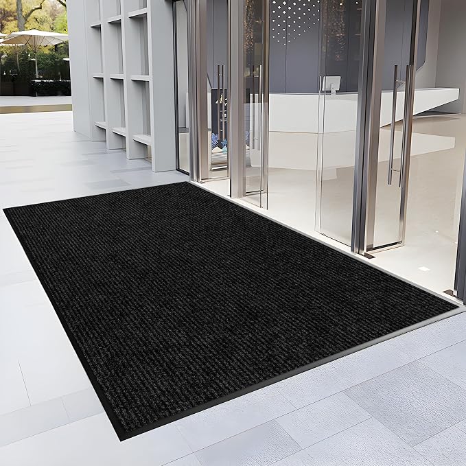 4′ x 45′ Front Door Mat Indoor Outdoor Entrance, Commercial Floor Mat Heavy by Morefany
