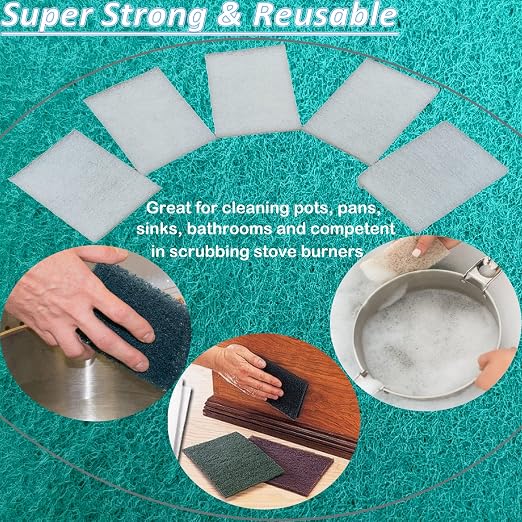 10 Pack 6" x 9" Superfine General Purpose Scuff Pads - Image 5