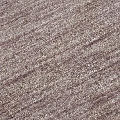 Hand Knotted Loom Wool ECO-Friendly Area Rugs - 8'x8', Octagon Shape, Light Brown Color, Plain Solid, High Pile Thick Handmade Anti Skid Area Rugs for Living Room, Bed Room (L00111)