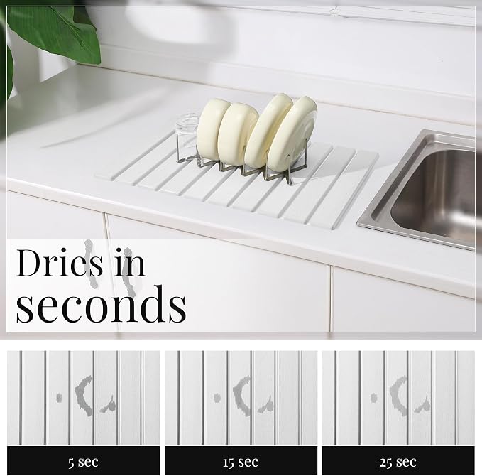 Diatomaceous Stone Dish Drying Mat - Image 3